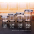 sealable Caviar  glass storage jar 120ml